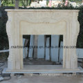 Beige Marble Fireplace Mantel Surround (SY-MF002)